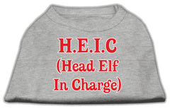 Head Elf In Charge Screen Print Shirt