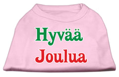 Hyvaa Joulua Screen Print Shirt