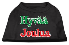 Hyvaa Joulua Screen Print Shirt