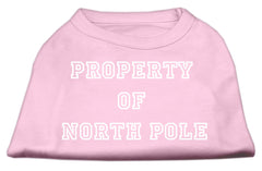 Property Of North Pole Screen Print Shirt