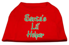 Santa's Lil' Helper Screen Print Shirt