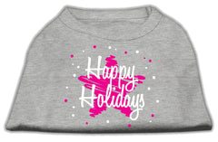 Scribble Happy Holidays Screen Print Shirt