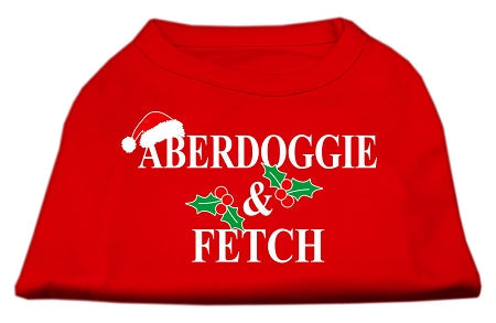 Aberdoggie Christmas Screen Print Shirt
