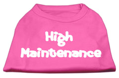 High Maintenance Screen Print Shirts