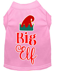 Big Elf Screen Print Dog Shirt