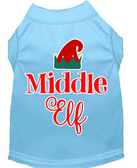 Middle Elf Screen Print Dog Shirt