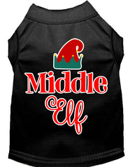 Middle Elf Screen Print Dog Shirt