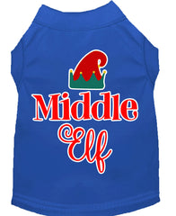 Middle Elf Screen Print Dog Shirt