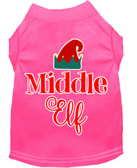 Middle Elf Screen Print Dog Shirt