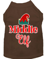 Middle Elf Screen Print Dog Shirt