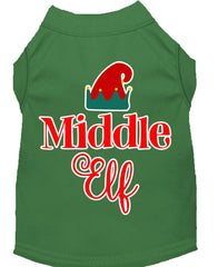 Middle Elf Screen Print Dog Shirt