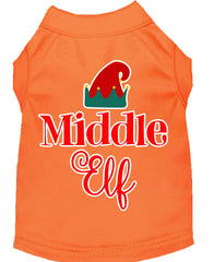 Middle Elf Screen Print Dog Shirt