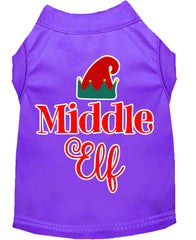 Middle Elf Screen Print Dog Shirt