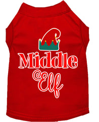 Middle Elf Screen Print Dog Shirt