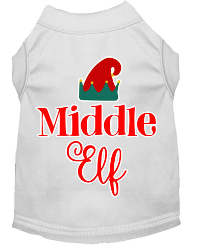 Middle Elf Screen Print Dog Shirt