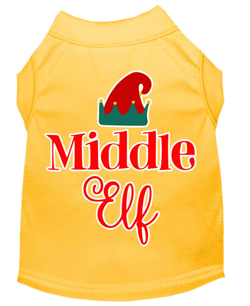 Middle Elf Screen Print Dog Shirt