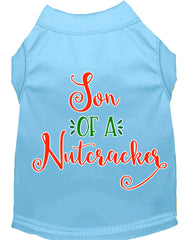 Son Of A Nutcracker Screen Print Dog Shirt