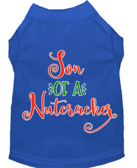 Son Of A Nutcracker Screen Print Dog Shirt