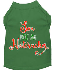 Son Of A Nutcracker Screen Print Dog Shirt