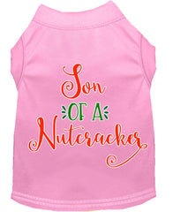 Son Of A Nutcracker Screen Print Dog Shirt