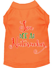 Son Of A Nutcracker Screen Print Dog Shirt