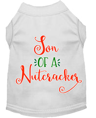 Son Of A Nutcracker Screen Print Dog Shirt