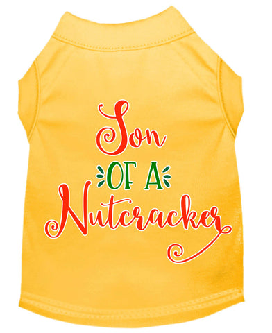 Son Of A Nutcracker Screen Print Dog Shirt