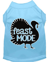 Feast Mode Screen Print Dog Shirt