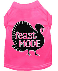 Feast Mode Screen Print Dog Shirt