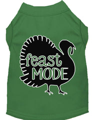 Feast Mode Screen Print Dog Shirt