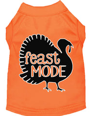 Feast Mode Screen Print Dog Shirt