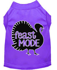 Feast Mode Screen Print Dog Shirt