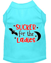 Sucker For The Ladies Screen Print Dog Shirt