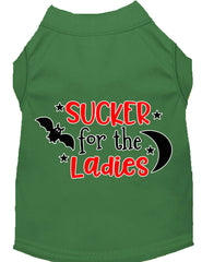 Sucker For The Ladies Screen Print Dog Shirt