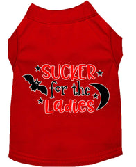 Sucker For The Ladies Screen Print Dog Shirt