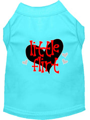 Little Flirt Screen Print Dog Shirt