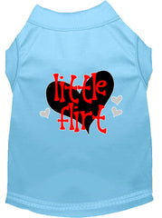 Little Flirt Screen Print Dog Shirt