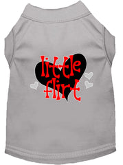 Little Flirt Screen Print Dog Shirt