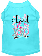 All About That Xoxo Screen Print Dog Shirt