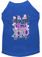 All About That Xoxo Screen Print Dog Shirt