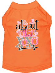 All About That Xoxo Screen Print Dog Shirt