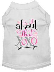 All About That Xoxo Screen Print Dog Shirt