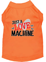 Love Machine Screen Print Dog Shirt