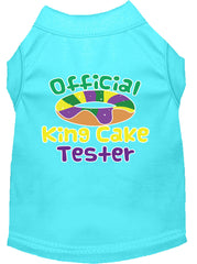 King Cake Taster Screen Print Mardi Gras Dog Shirt