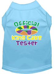 King Cake Taster Screen Print Mardi Gras Dog Shirt