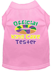 King Cake Taster Screen Print Mardi Gras Dog Shirt