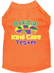 King Cake Taster Screen Print Mardi Gras Dog Shirt