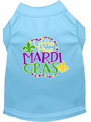 Miss Mardi Gras Screen Print Mardi Gras Dog Shirt