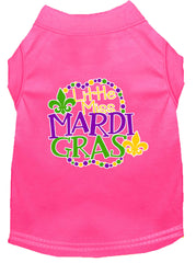 Miss Mardi Gras Screen Print Mardi Gras Dog Shirt