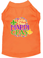 Miss Mardi Gras Screen Print Mardi Gras Dog Shirt